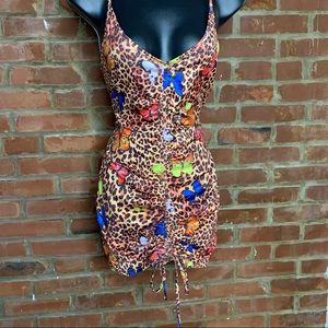 BlushMark butterfly mini dress
